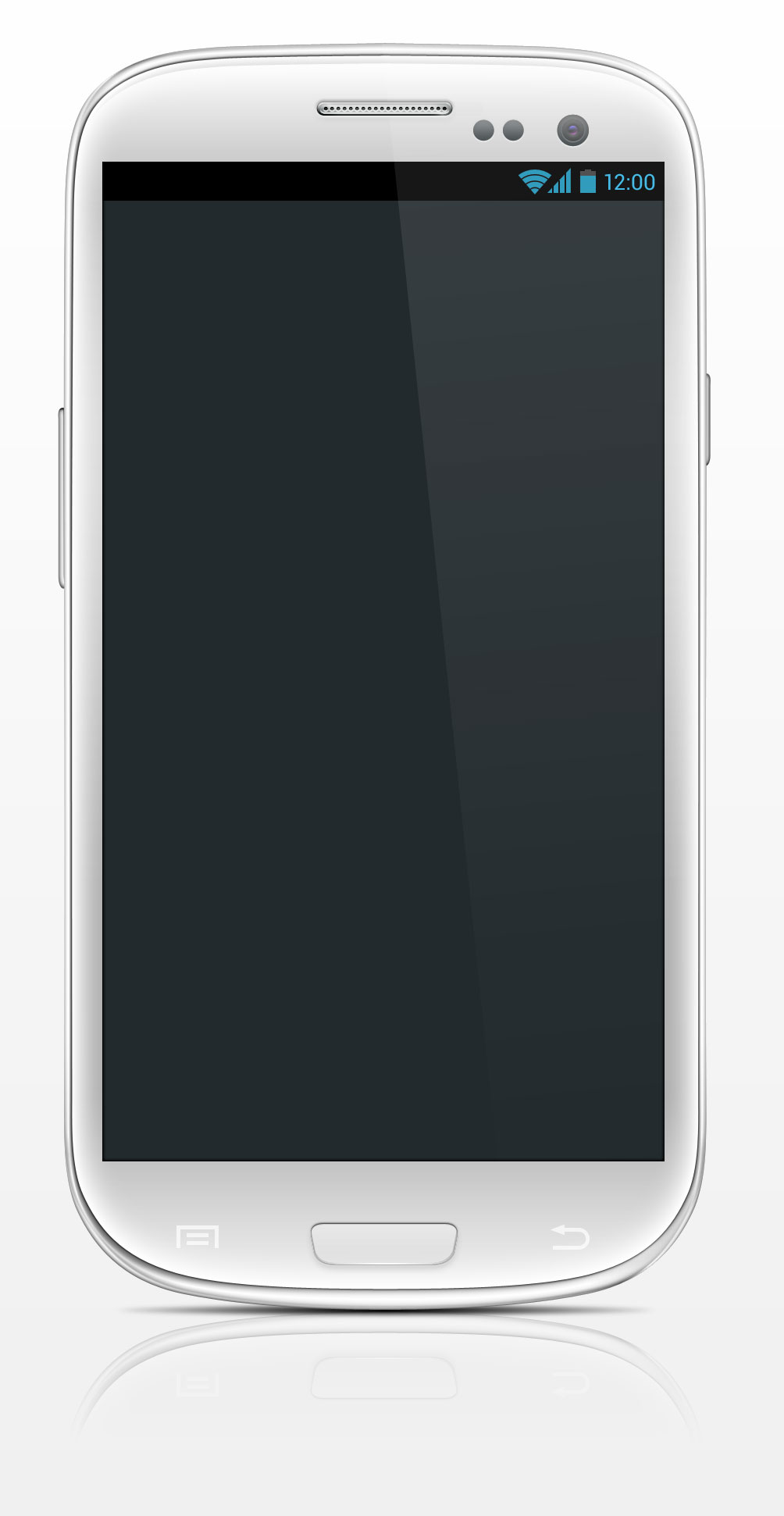 Galaxy S3 PSD Mockup Template