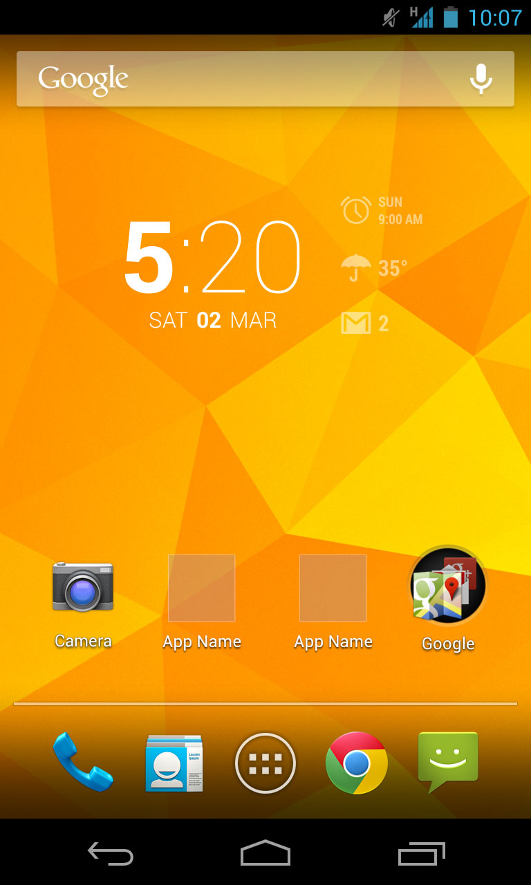 Nexus Screen Android UI Design Kit PSD Mockups - PSD Mockups