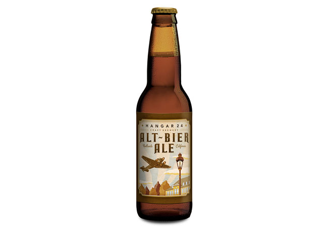 Hangar24 Craft Brewery Beer Bottle Graphic Design Product Photography