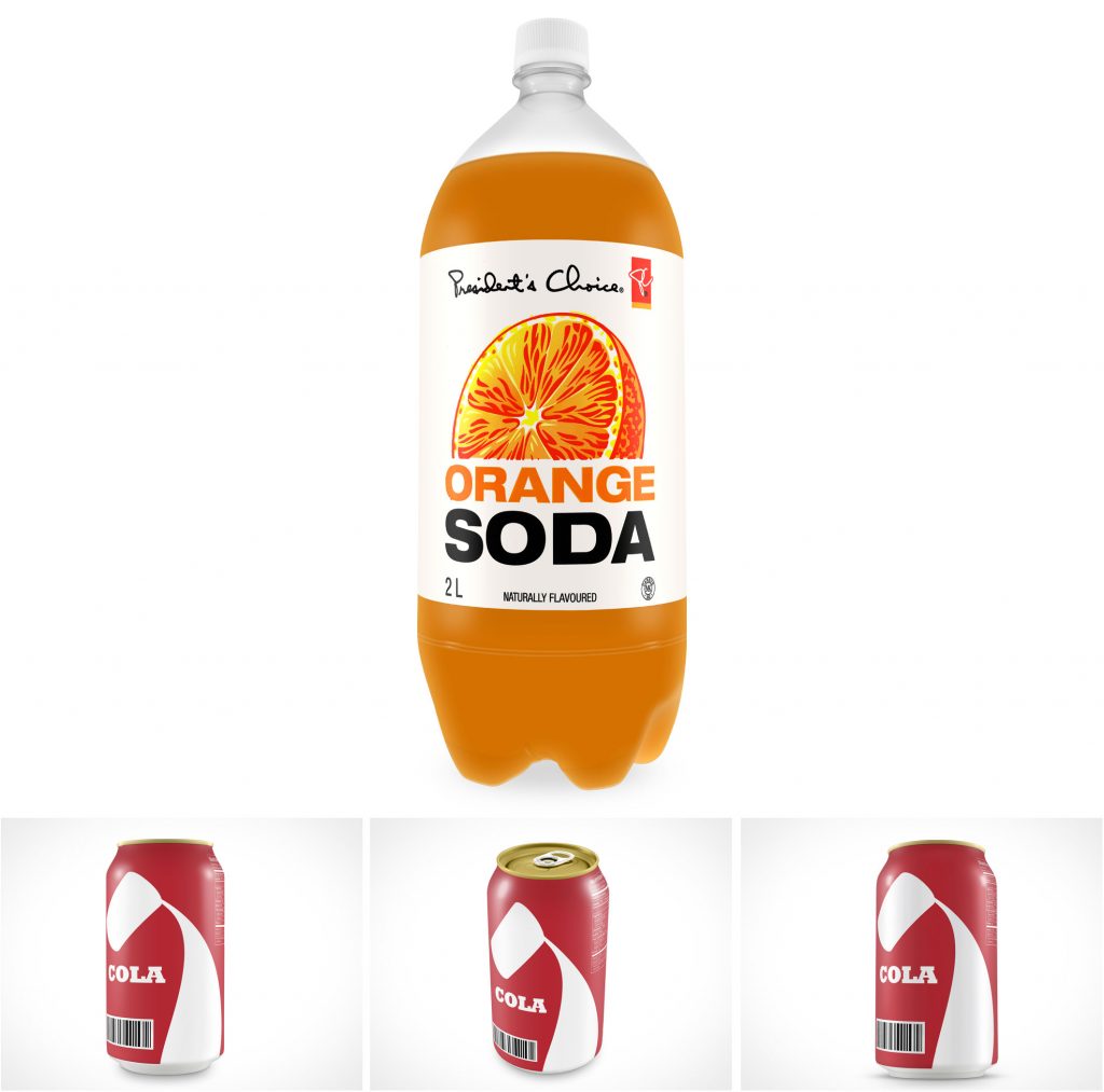 Soda Can Bottle Mockup Templates Photoshop