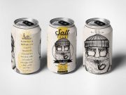 Salt Point Liquor Can Packaging Design