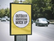 2 Outdoor Advertising PSD Mockups