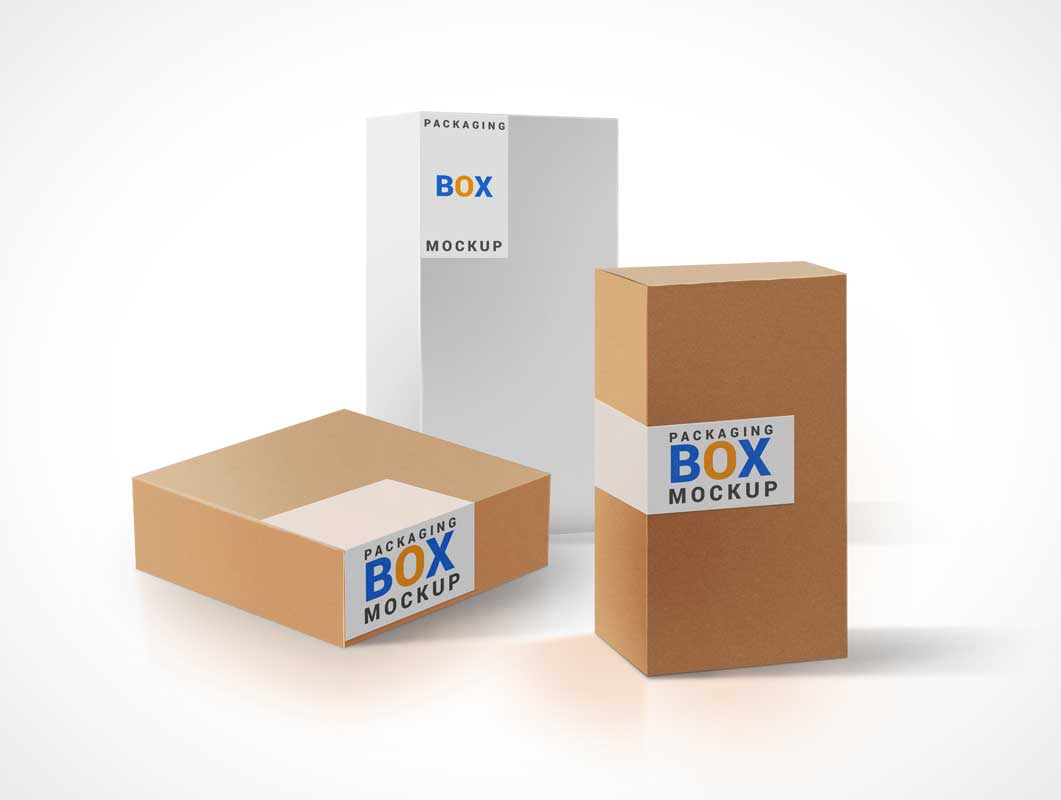 Download Product Packaging Boxes PSD Mockup - PSD Mockups