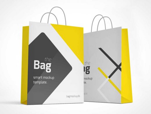 Shopping Bag PSD Mockup