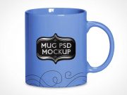 Ceramic Mug PSD Mockup