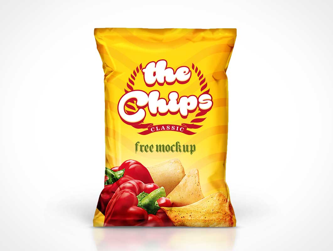 Download Chips Bag PSD Mockup - PSD Mockups