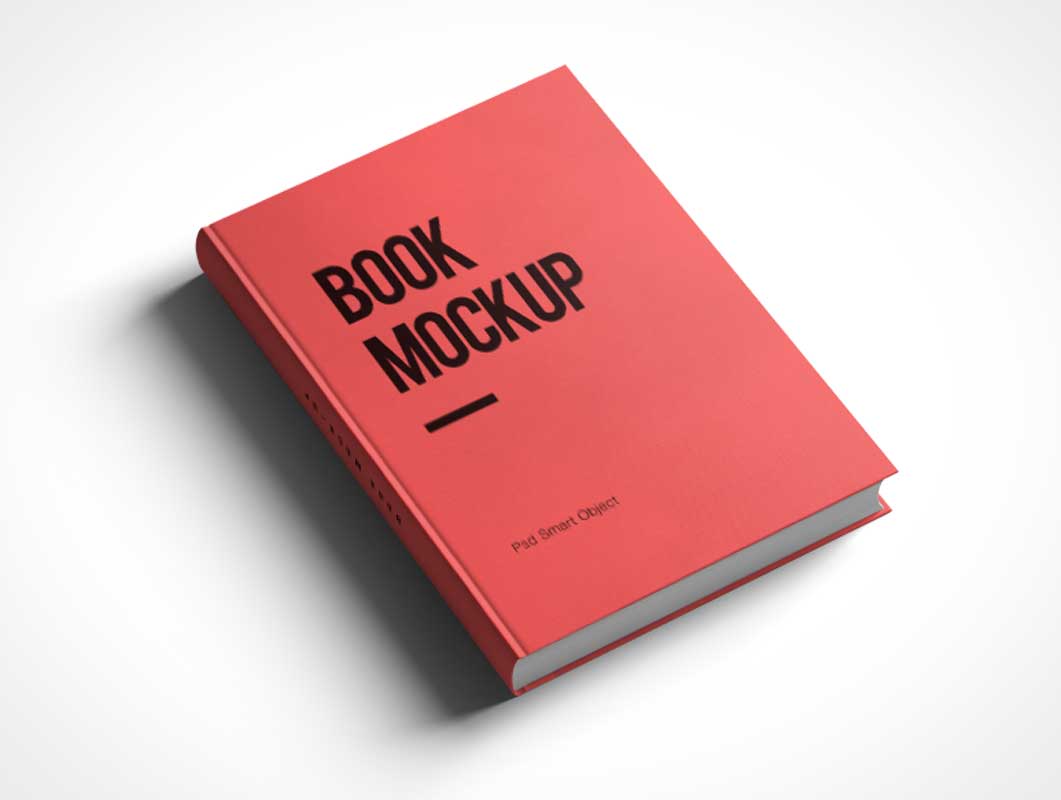 Download Hardcover Book PSD Mockup with Smart Objects - PSD Mockups