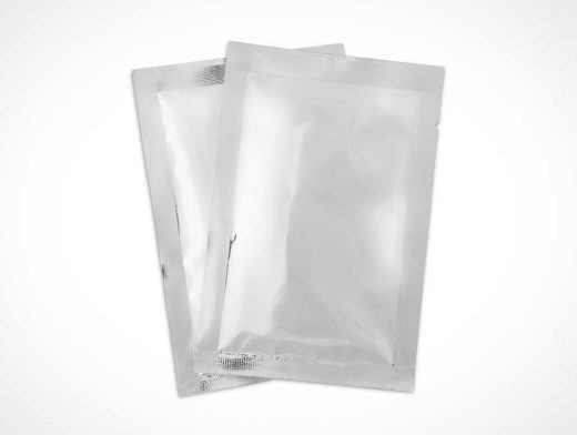 Aluminium Pouch PSD Mockup Packages