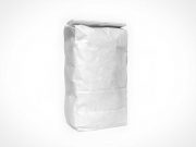 Blank Flour Bag PSD Mockup