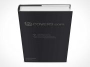 Hardcover Book PSD Mockup Above Front View