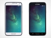 Samsung Android Galaxy S5 PSD Mockup