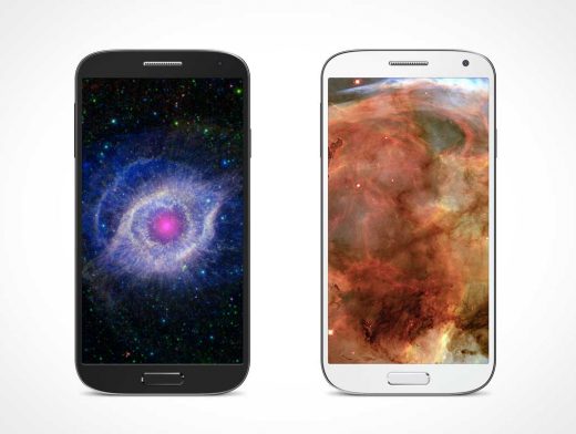 Samsung Galaxy S4 PSD Mockup Smartphones