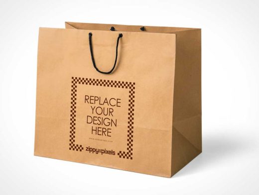 Simple & Appealing Free Shopping Bag PSD Mockup