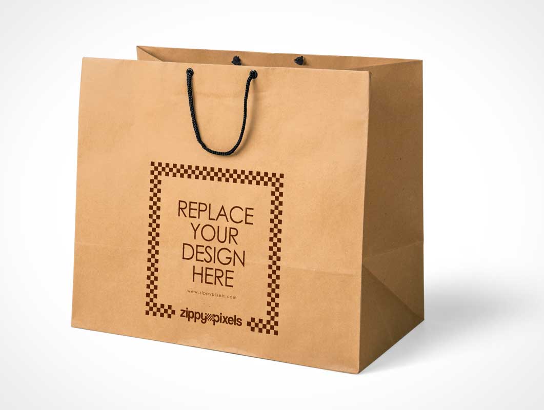 Download Simple & Appealing Free Shopping Bag PSD Mockup - PSD Mockups