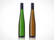 Isolated Riesling Wine PSD Mockup
