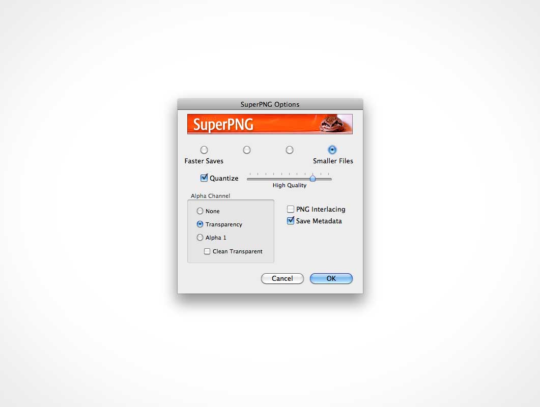 SuperPNG is an Advanced PNG Export Plugin for Photoshop