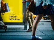 Free Poster and Billboard PSD Mockups