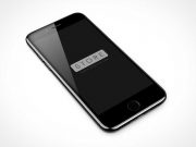 Free iPhone 7 Jet Black PSD Mockup