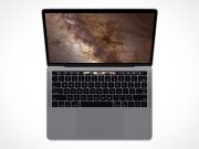 Macbook Pro 2016 With Touch Bar PSD Mockup