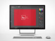 Microsoft Surface Studio PSD Mockups