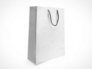 Paper Bag PSD Mockup With Carry String