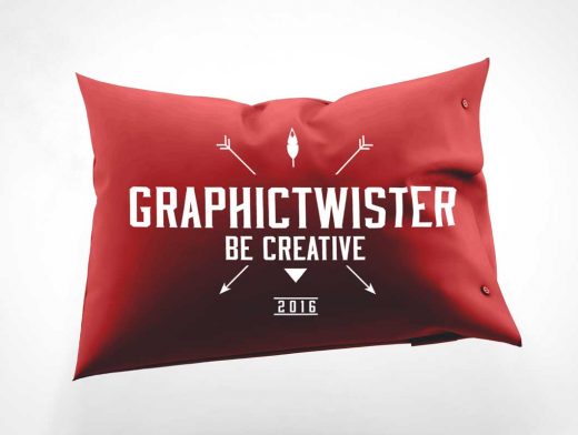 Pillow Cover PSD Mockup