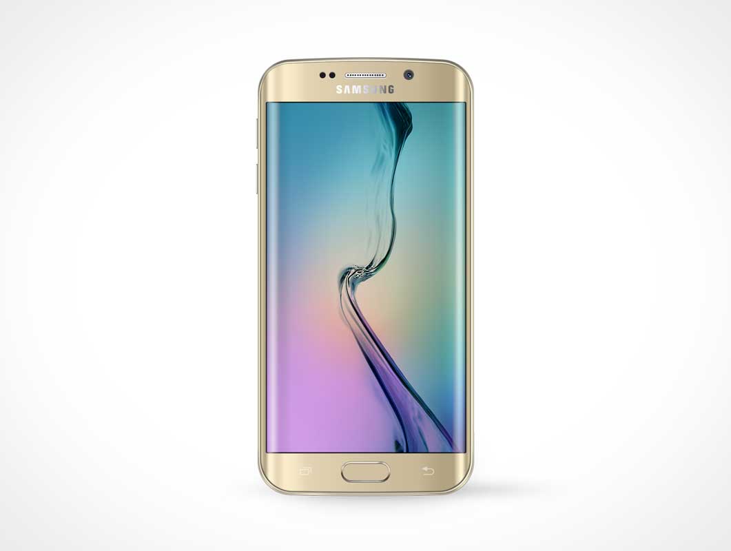 Samsung Galaxy S6 Edge PSD Mockup