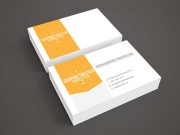 Company Business Card Packs PSD Mockup