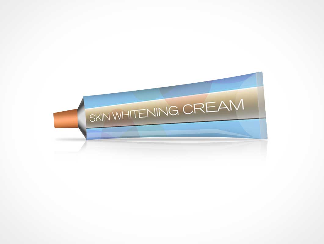 Cosmetic Cream Or Toothpaste Tube PSD Mockup