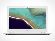 Acer Chromebook Laptop PSD Mockup