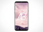Samsung Galaxy S8 Plus Front Cover Display PSD Mockup
