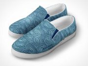 Slip-on Shoes With Rubber Soles PSD Mockup