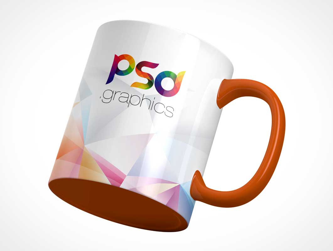 Download Ceramic Coffee Mug Bottom View PSD Mockup - PSD Mockups