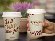 Realistic Coffee Cups Branding PSD Mockup