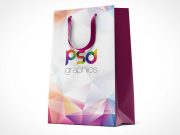 Paper Shopping Bags & Cloth String Handles PSD Mockups