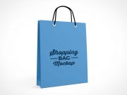 Boutique Shopping Bag Front & Side PSD Mockup