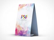 Folding Tent Display Advertising PSD Mockup