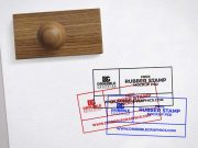 Approved Rubber Stamp on Paper PSD Mockup