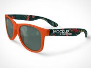 Eyewear UV Sunglasses PSD Mockup