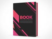 Standing Hardcover Edition Book Front PSD Mockup