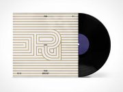 Vinyl Music Record & Album Sleeve Cover PSD Mockup
