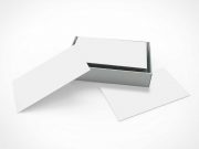 Boxed Business Card PSD Mockups
