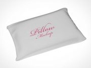 Rectangular Pillow & Cotton Cover PSD Mockup