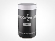 HDPE Wide Mouth Detergent Container PSD Mockup