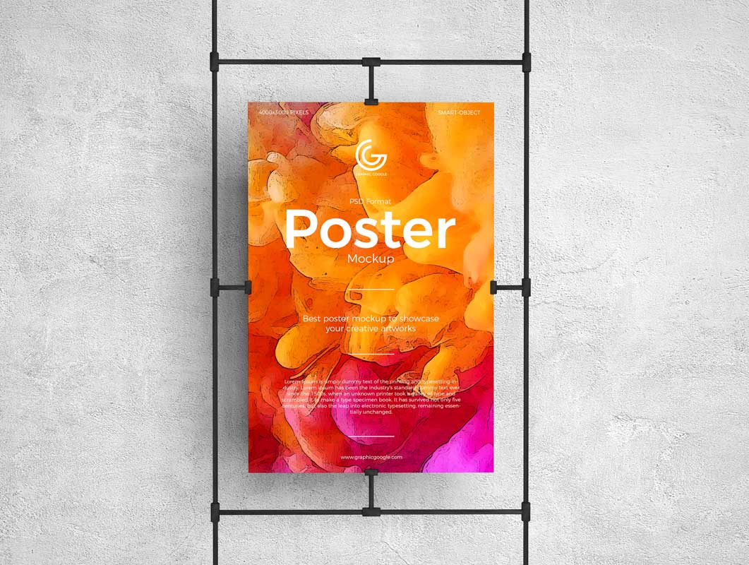 Download Poster Psd Mockups PSD Mockup Templates