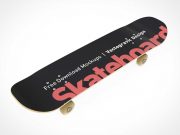 Freestyle Skateboard & Grip Tape Surface PSD Mockup