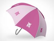 Brand-able Umbrella & Handle Colour PSD Mockup