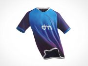 Team Sport Jersey T-Shirt PSD Mockup