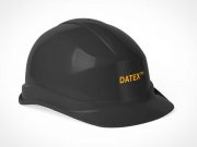 Construction Worker Safety Helmet PSD Mockup