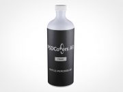 Peroxide Bottle & Twist Cap PSD Mockup
